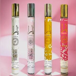 NEW Yara Perfume - 4 Different Scents - Travel Size Candy Floral Vanilla Amber